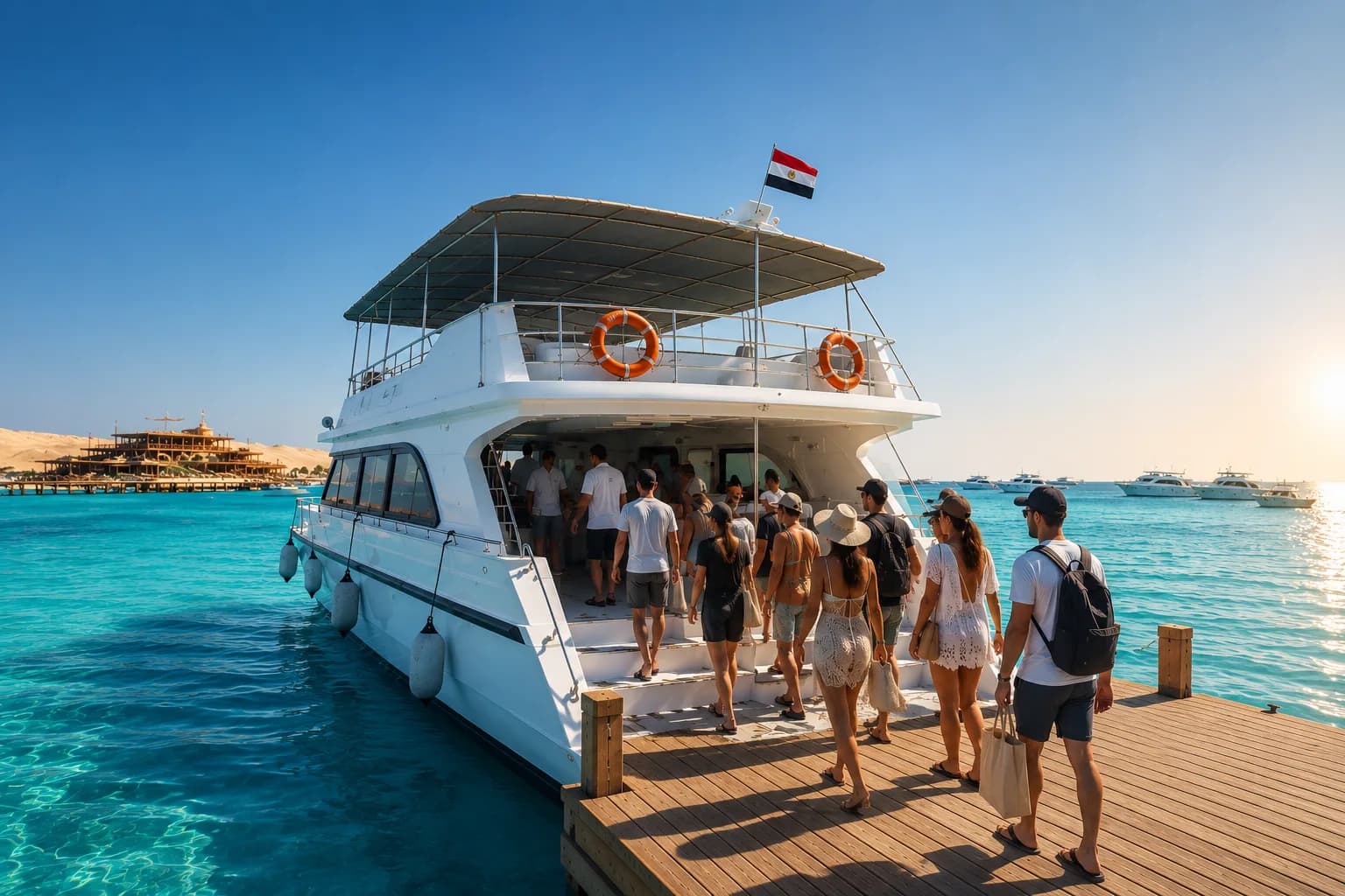 Boat Trip to Dolphin House Reef, beach and white sand