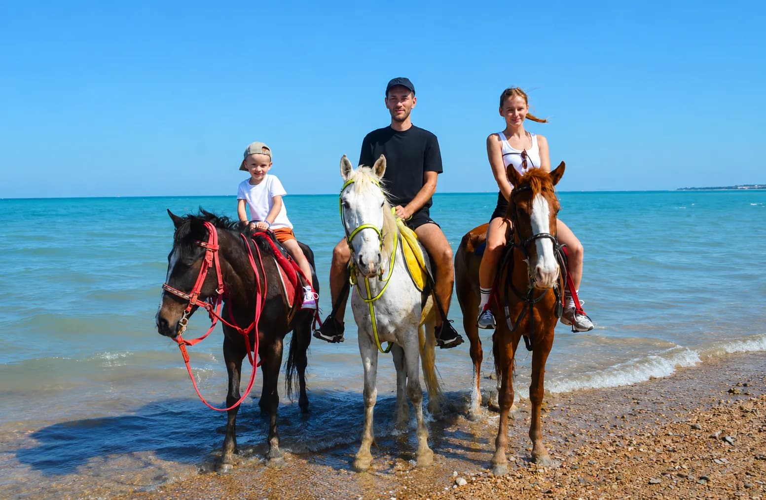 Red Sea Horse Riding in Hurghada (Beach and Desert)