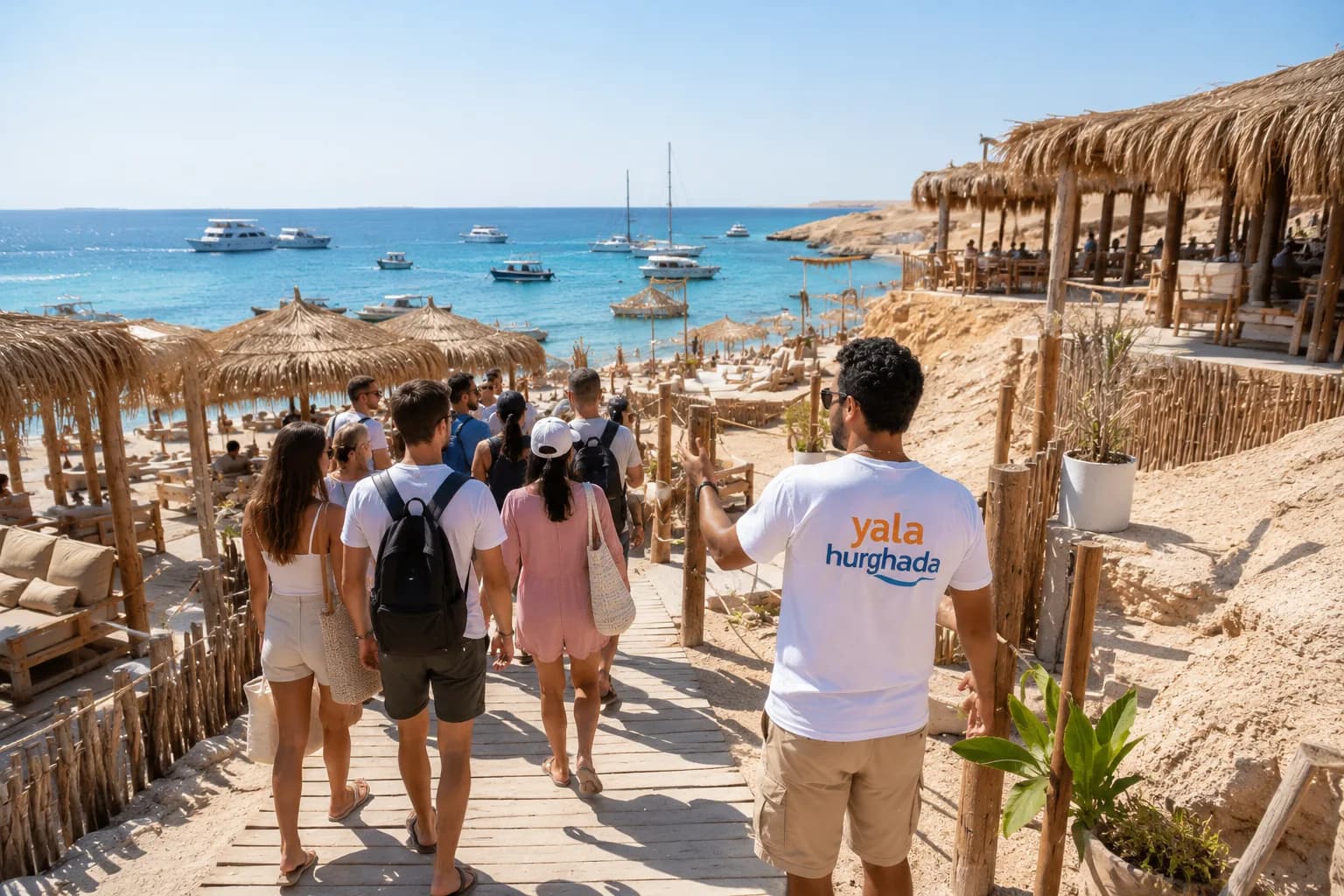 Ozirea Island, Full-Day Premium Boat Trip from Hurghada, tropical fish on the reef