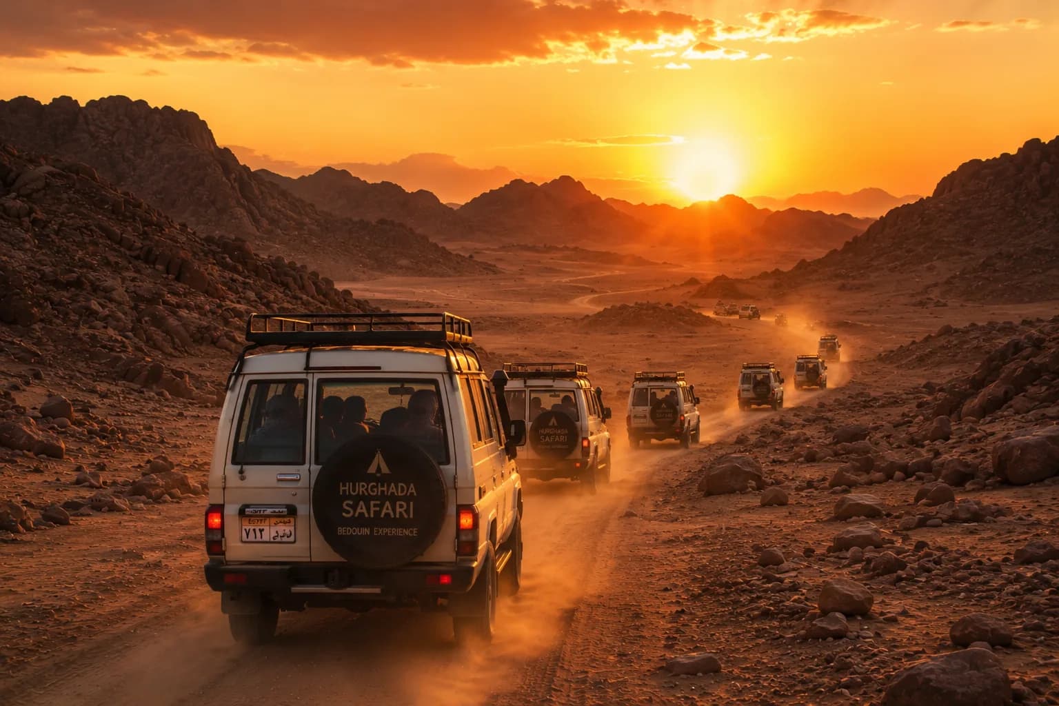 Stargazing Desert Safari from Hurghada, BBQ dinner around the fire