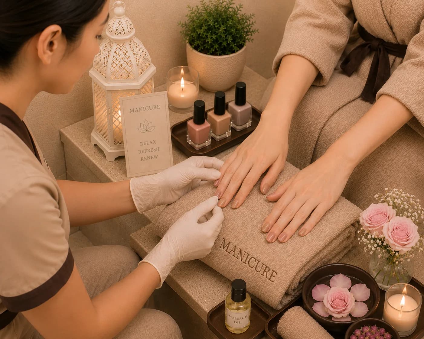 Luxury Manicure in Hurghada (Spa with Hotel Transfer)