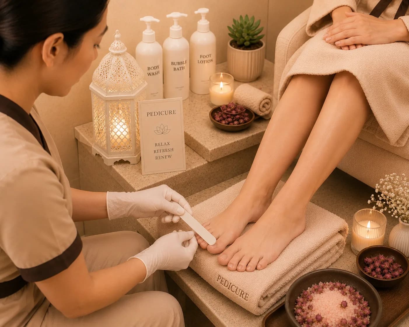 Luxury Pedicure in Hurghada (Spa with Hotel Transfer)