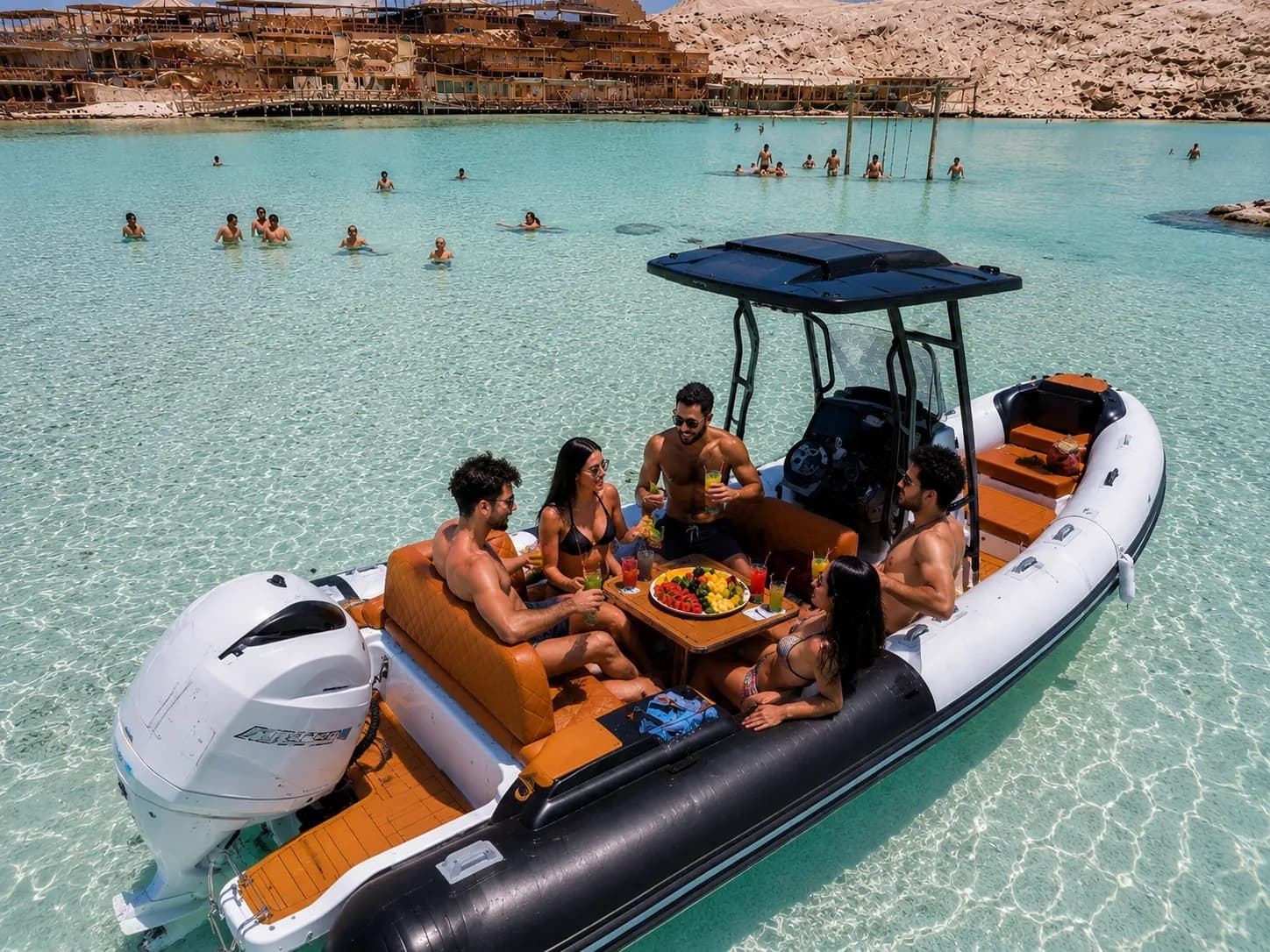 Private Speedboat to Dolphin House